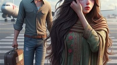 رجع من السفر لقى البنت اللى كان