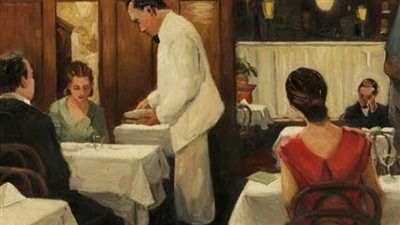قصه يحكى أن في أحد المطاعم الفاخرة المشهورة كامله