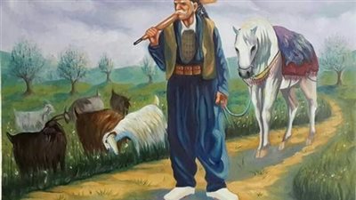 كان في قديم الزمان رجلا يعيش في قرية صغيرة/قصه كامله