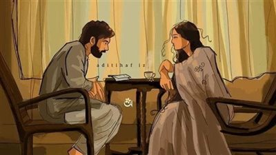 يحكى أنه كان هناك صياداً فقيراً_ حكايه الصياد والاميرة كامله بقلم سمير شريف