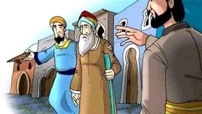 كان هناك رجل صالح له جار يهو-دي