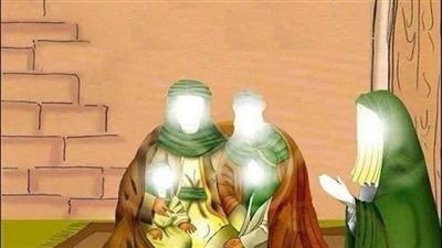 السيده فاطمه الزهراء كانت جميله تشبهه النبى