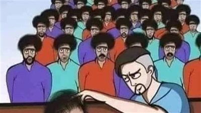 جاءه تاجرالماس امريكي للحلاقه