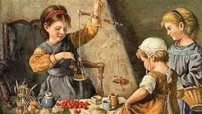 حكاية الثلاثة_بنات وچرة العسل