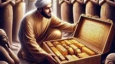 العجوز وأبنائه الثلاثة