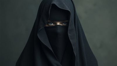 في قلب مدينة المنيا وفي مبنى مجمع محاكم مجلس الدولة دخلت سيدة منقبة