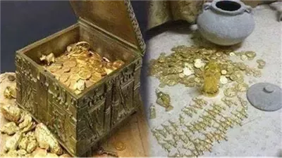 العثور على مدخل نفق يقود السكان لاكتشاف كنز ضخم من الذهب الخالص في ســوريا