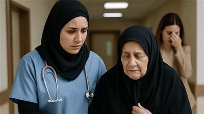 المسنه والممرضه