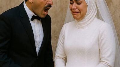 خرجت لتستقبل عريسها