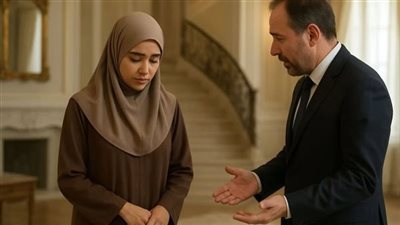 استأجر رجل ثري خادمة لتنظيف قصره يوميًا