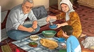 فى قديم الزمان أراد رجل غنى أن يعلم ولده الصغير درس