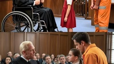 طفلة وقفت أمام القاضي المقعَد وقالت: أطلقوا أبي… وسأجعلكم ترونه يمشي!