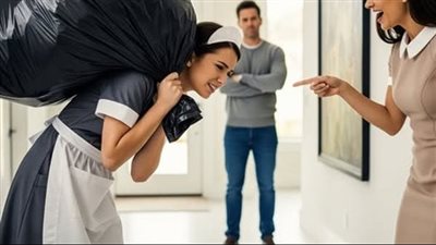 الخادمة التي هزّت قلب المليونير… واللحظة التي غيّرت كل شيء