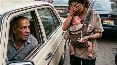 رأيتُ ابنتي تطلب الصدقة في الشارع وتحمل رضيعتها