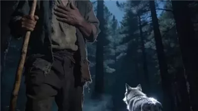 زوجته تركته أعمى في الغابة لېموت… لكن ما فعله الذئب صدم القرية كلها!