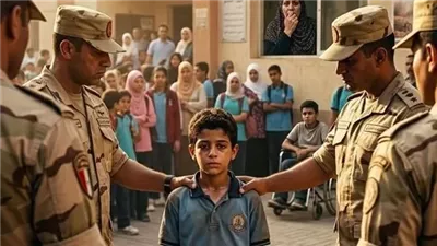 ابني شال صاحبه القعيد طول الرحله
