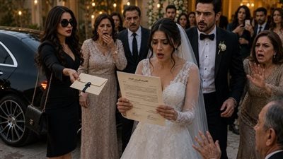 أعز صديقاتي عادت يوم زفافي بظرف أسقط القناع عن العريس… وما وجدته داخله ألغى الزفاف كله! 