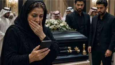 في جنازة زوجي وصلتني رسالة من رقمه: 
