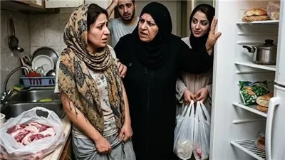لحم ارسلته امي