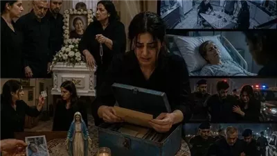 أمسكت أمي بيدي